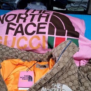 Gucci × The North Face size XL goose down jacket